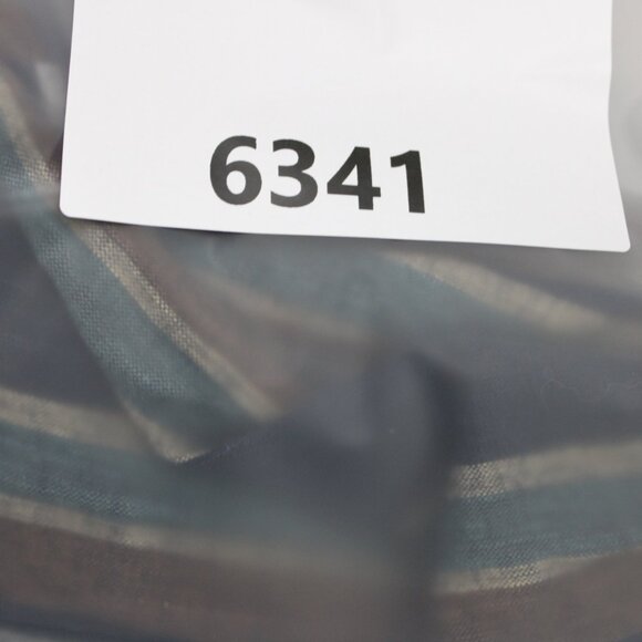 VTG Oscar De La Renta Shirt Mens Large Blue/Green Cotton/Linen/Ramie S/S Button - Picture 12 of 12